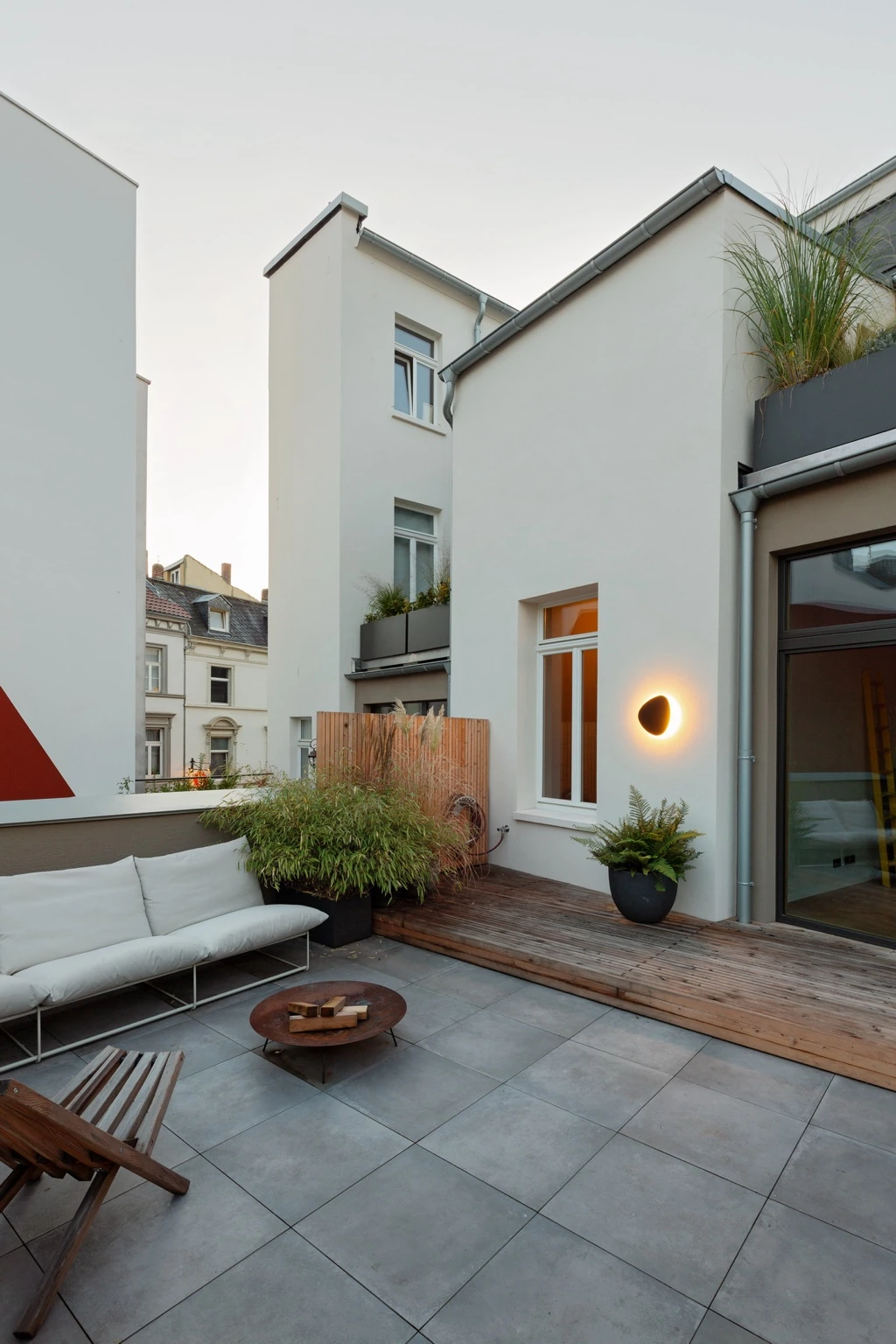 Dachterrasse: Ein Platz unter freiem Himmel