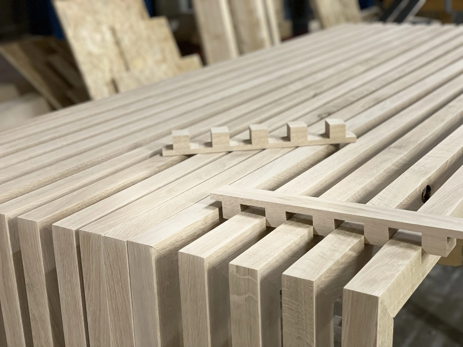 Holzverbindungen in der Werkstatt