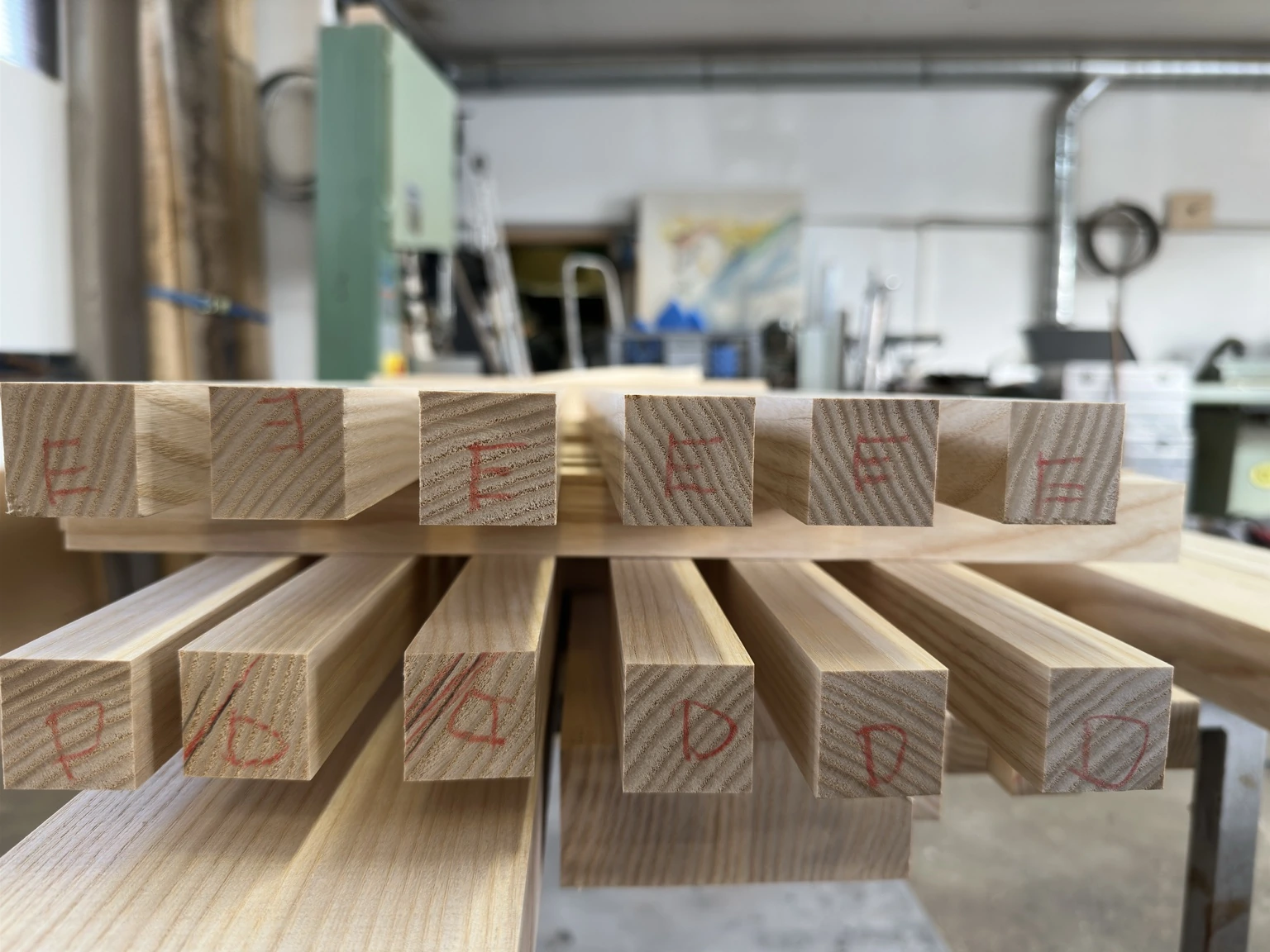 Holzverbindungen: Vorbereitung in der Werkstatt