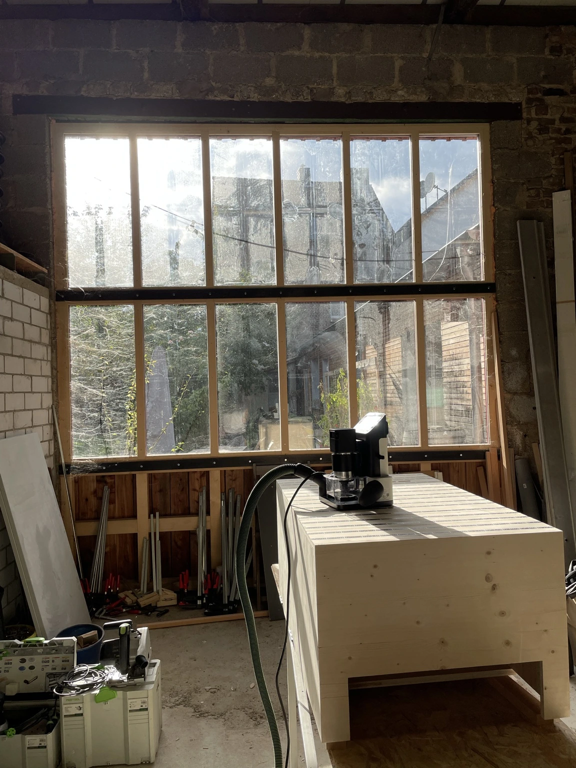 Blick in die Werkstatt von HØBEL.WERK